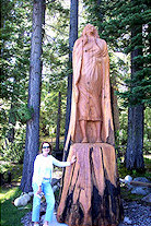 Washoe Woman Monumental Sculpture